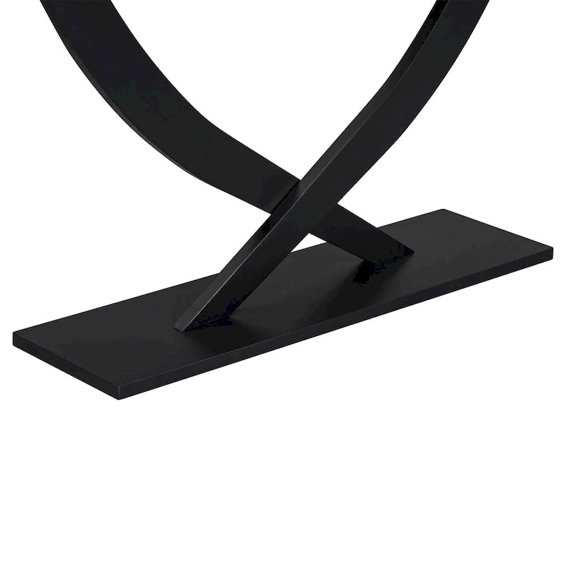 Christopher Knight Home - Mirod Modern Rustic Console Table with Cross-Leg Design for Living Room and Bedroom