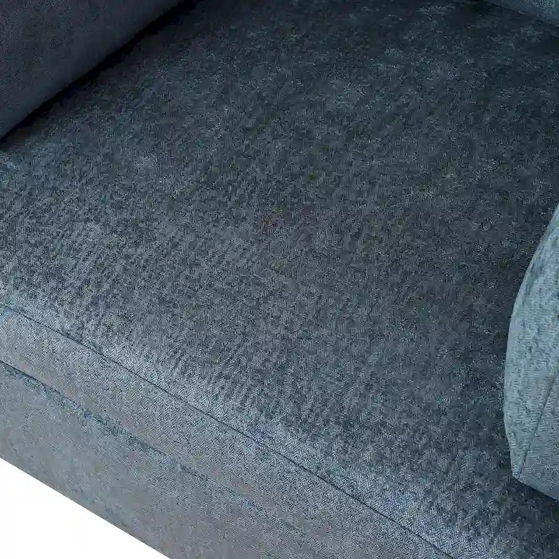 Naro Modern Fabric Accent Chair with Removable Cushion by Christopher Knight Home