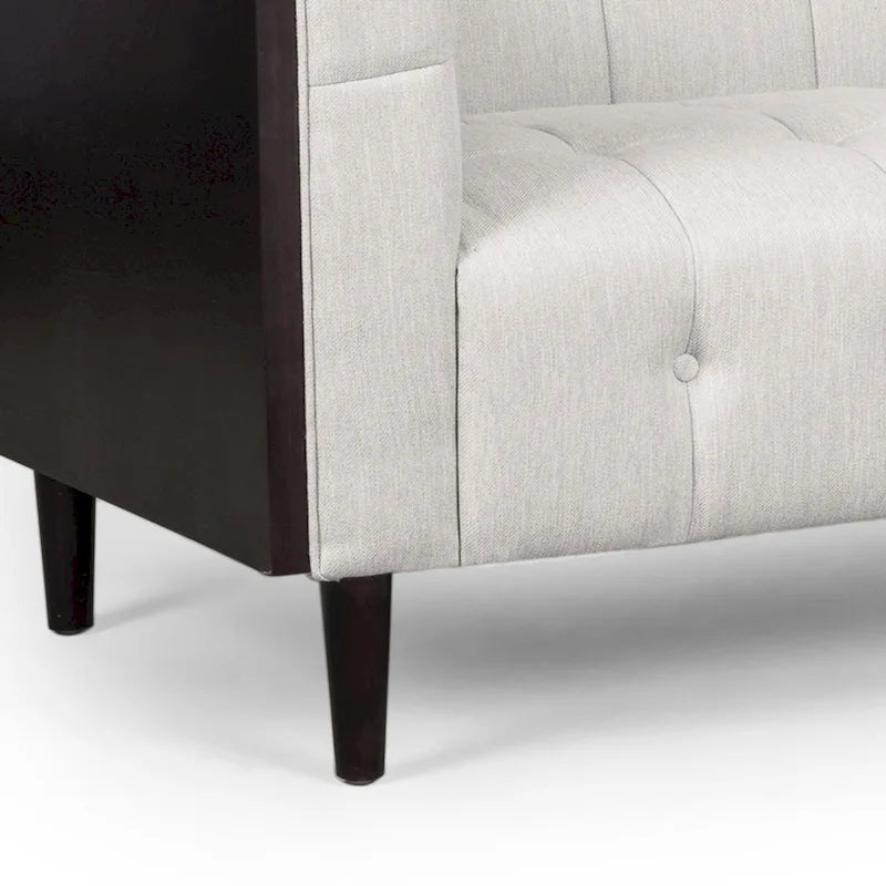 Clermont Mid-century Tufted Sectional Sofa by Christopher Knight Home - 114.00  L x 114.00  W x 30.75  H