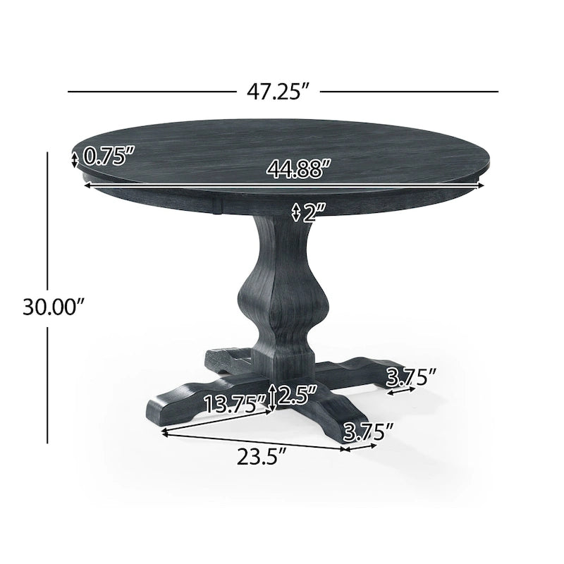 Alamosa Circular Dining Table by Christopher Knight Home