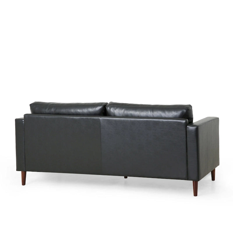 Malinta Contemporary Tufted 3 Seater Sofa by Christopher Knight Home - 82.25  L x 33.00  W x 33.00  H