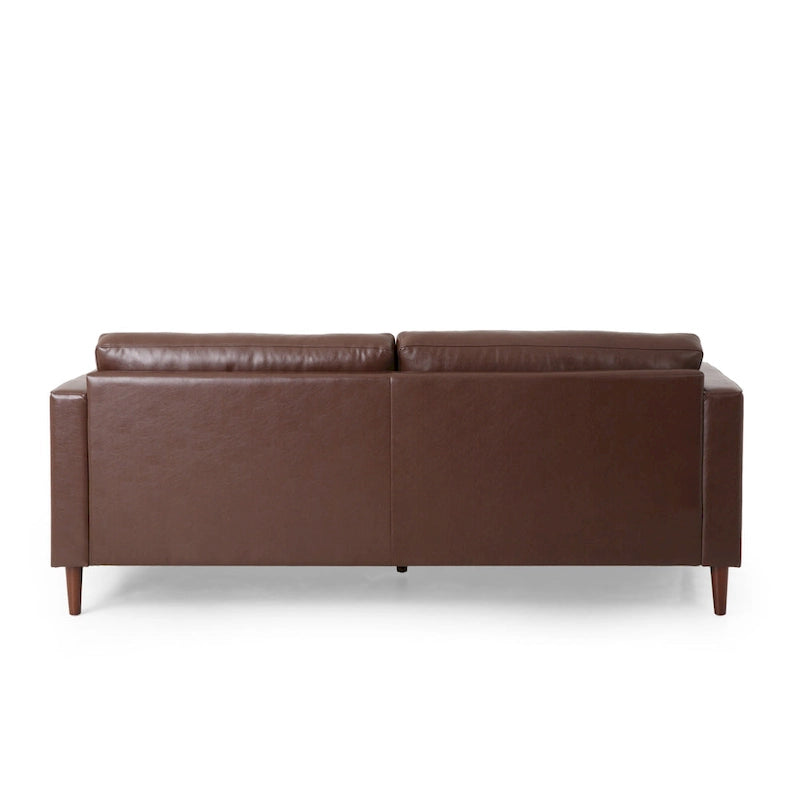 Malinta Contemporary Tufted 3 Seater Sofa by Christopher Knight Home - 82.25  L x 33.00  W x 33.00  H