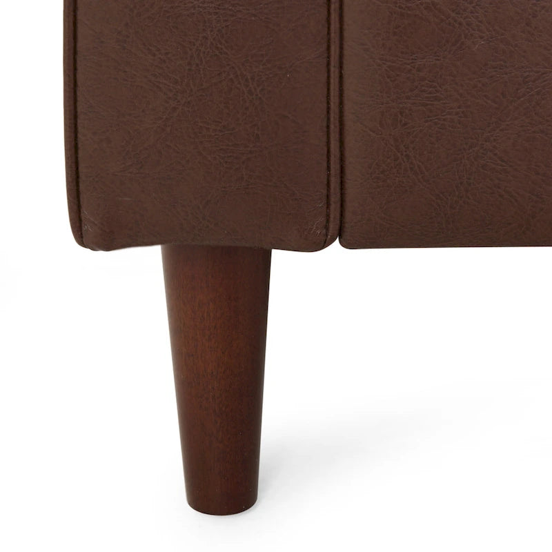 Malinta Contemporary Tufted 3 Seater Sofa by Christopher Knight Home - 82.25  L x 33.00  W x 33.00  H