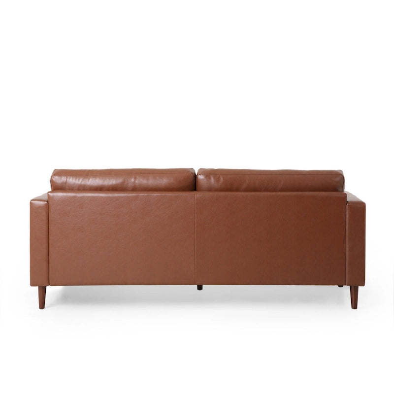 Malinta Contemporary Tufted 3 Seater Sofa by Christopher Knight Home - 82.25  L x 33.00  W x 33.00  H