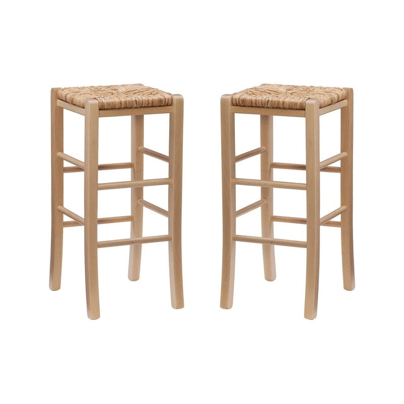 Linon Graham Backless Counter Stool (Set of 2)