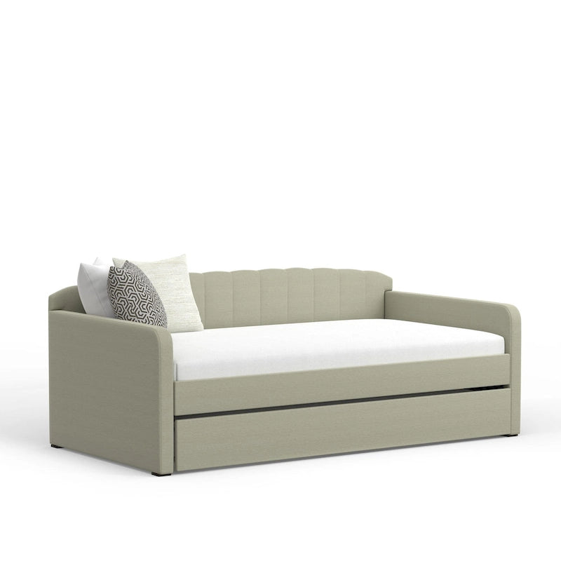 Scalloped Daybed with Trundle