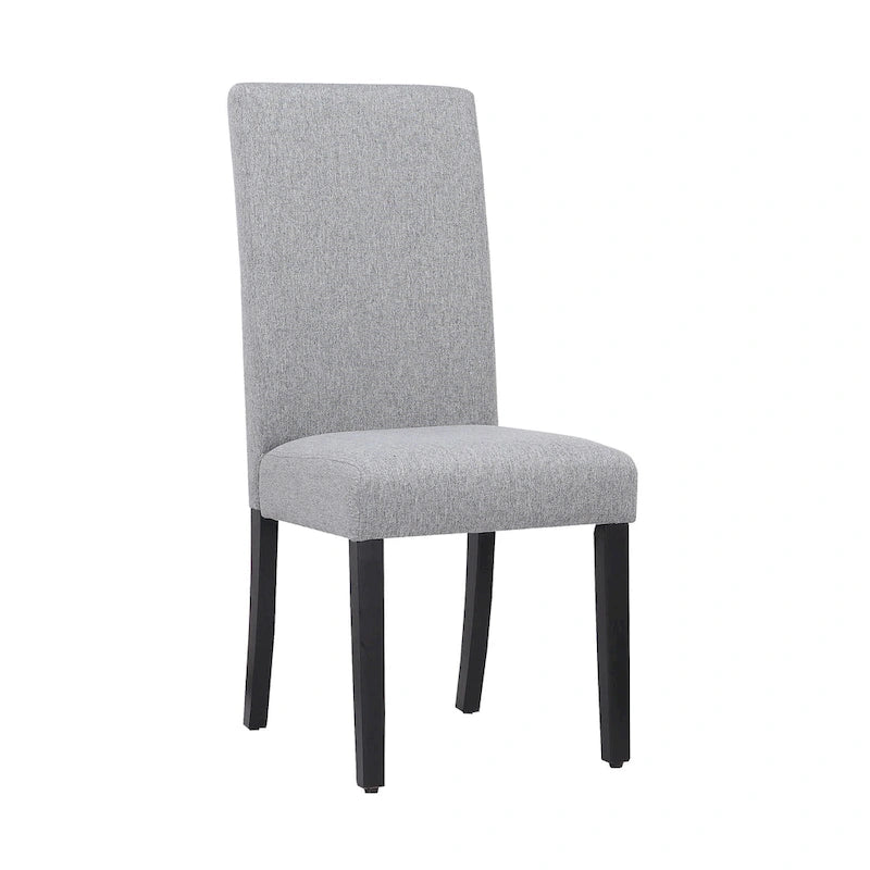 Grandview Upholstered Linen Fabric Dining Chair (Set of 2)