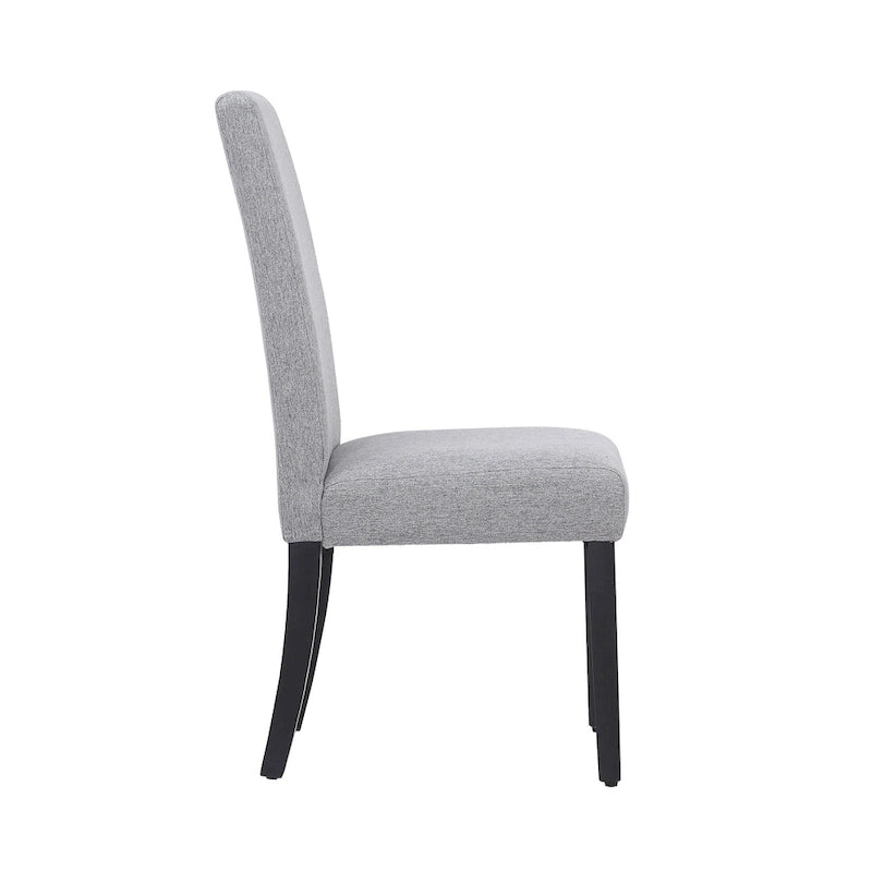 Grandview Upholstered Linen Fabric Dining Chair (Set of 2)