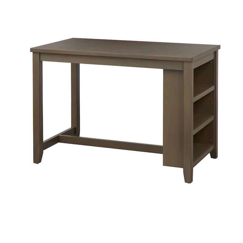 Lifestorey Tobias Storage Counter Height Storage Table