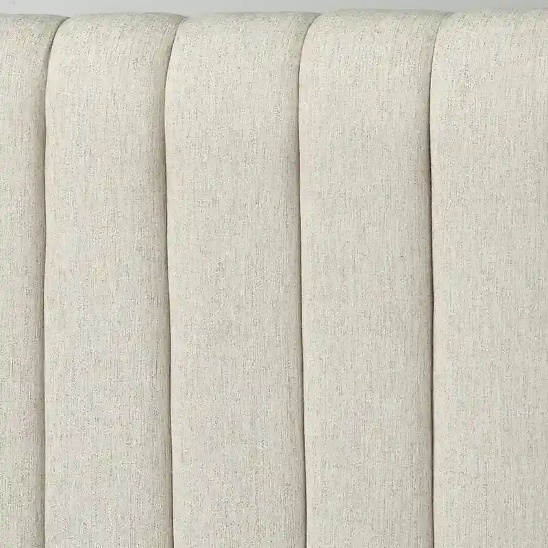 Lifestorey Teagan Queen Channel Upholstered Headboard