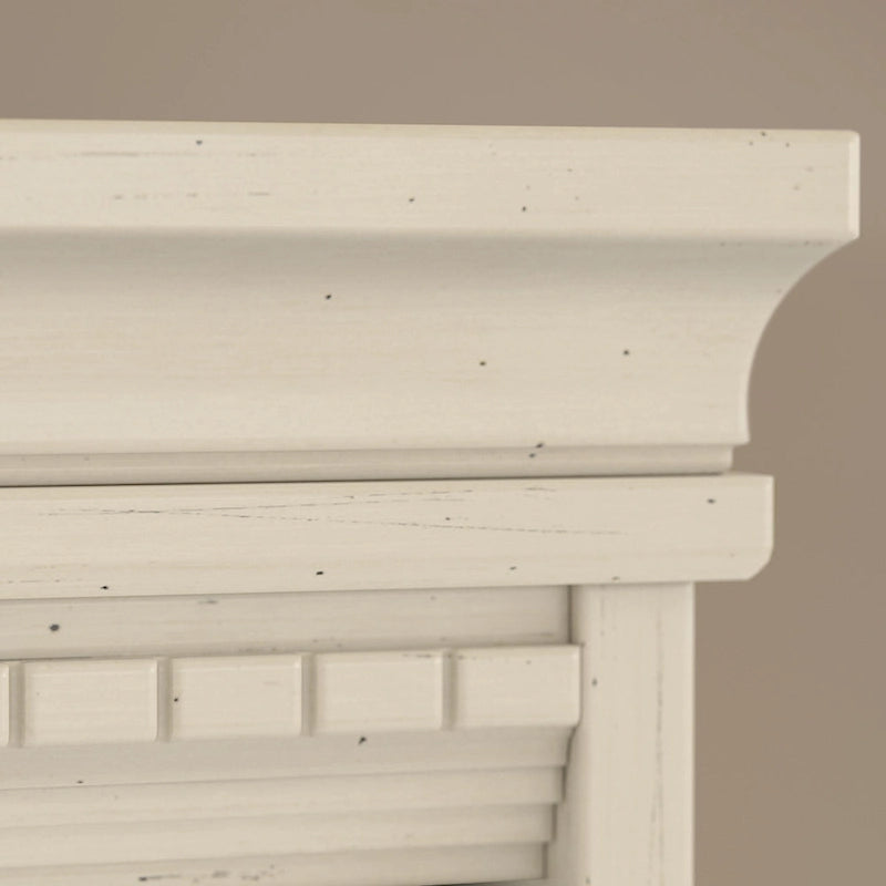 Fairview 60W L Shaped Desk with Hutch and Bookcase by Bush Furniture