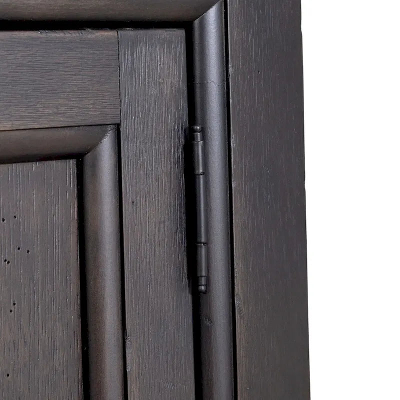 Americana Farmhouse Black Hall Buffet