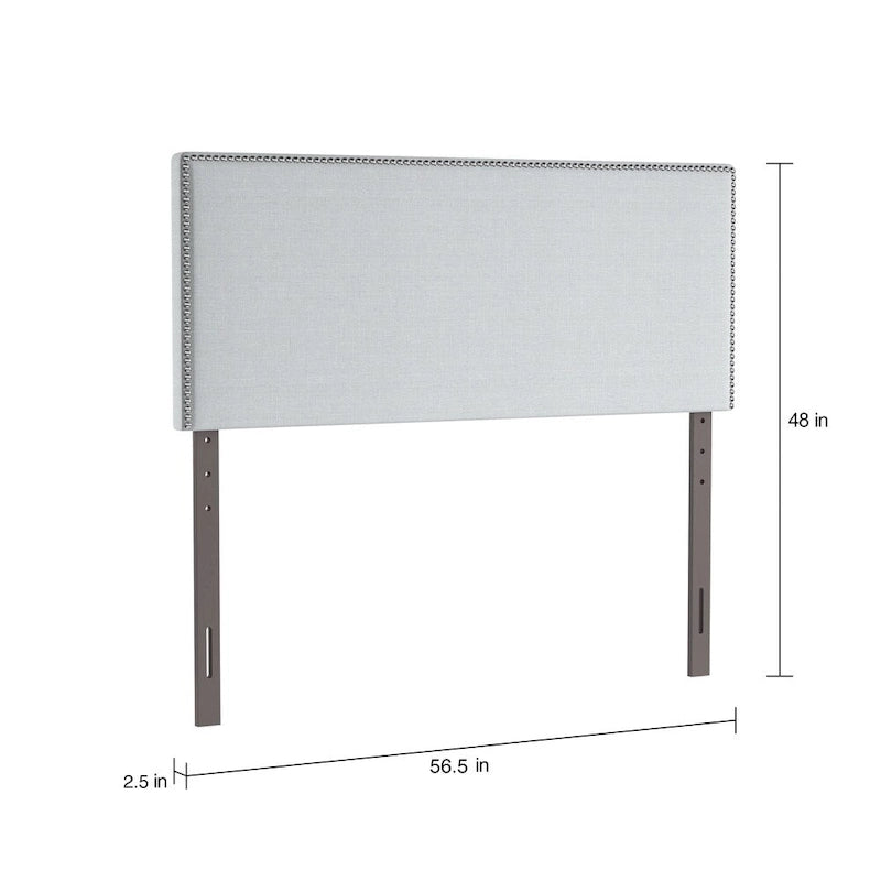 Copper Grove Maybelle Full-size Upholstered Nailhead Headboard