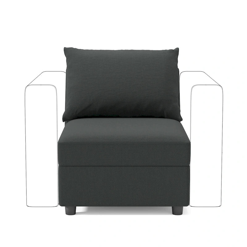 Modular Sofa Modern Sectional Storage Sofa Couch with Free Splicing for Living Room Furniture Set