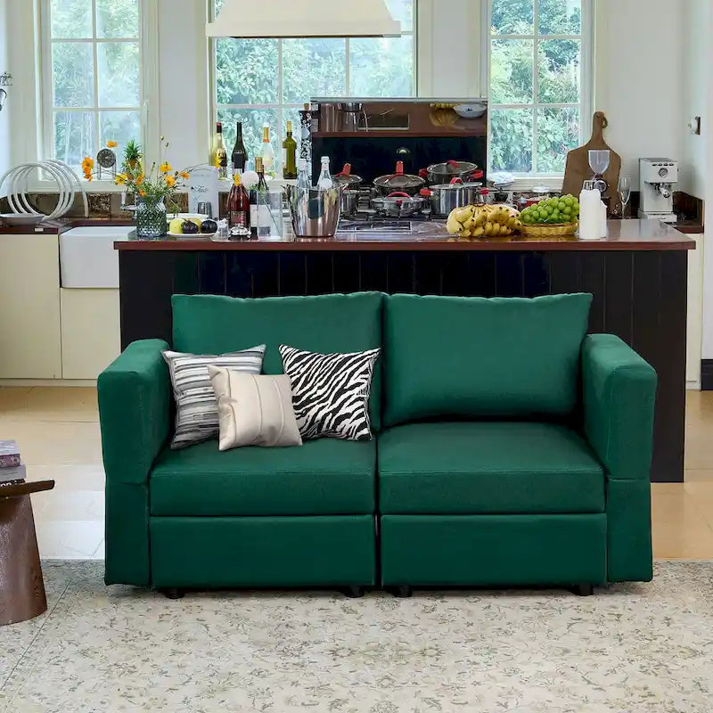 Modular Sofa Modern Sectional Storage Sofa Couch with Free Splicing for Living Room Furniture Set