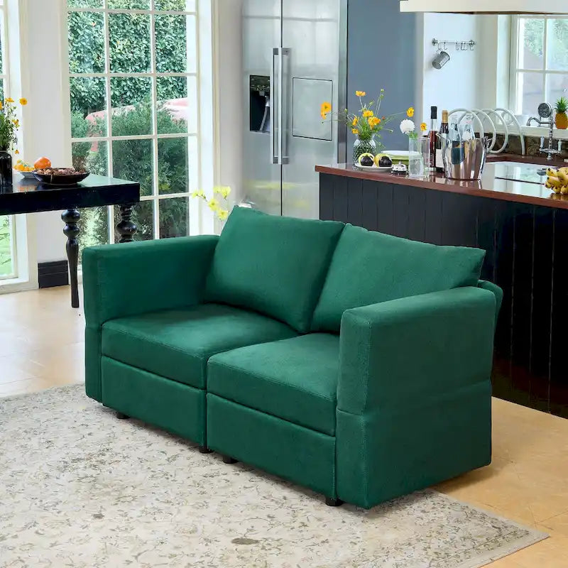 Modular Sofa Modern Sectional Storage Sofa Couch with Free Splicing for Living Room Furniture Set