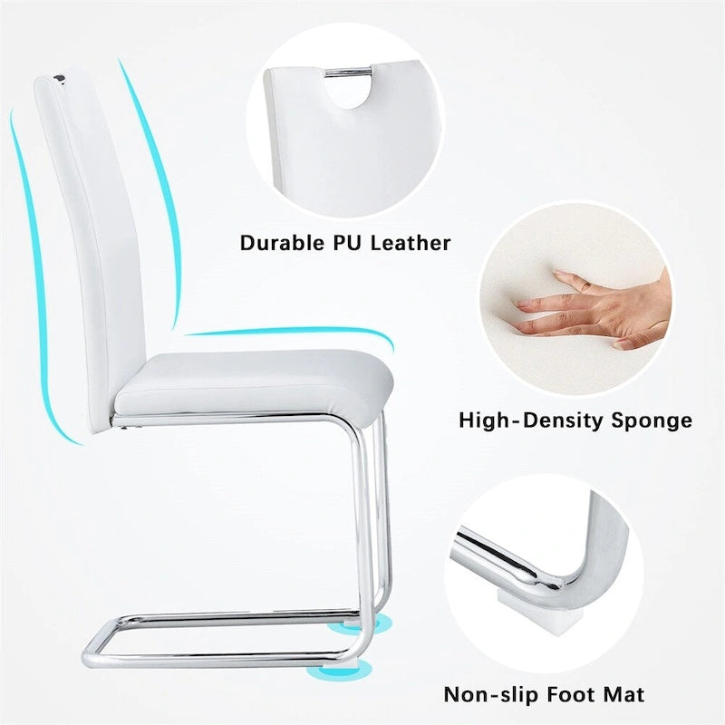 Modern Dining Chairs Set of 4,Side Dining Room/Kitchen Chairs