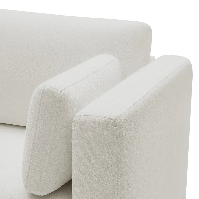 Donna Oversized Modular Sectional Fabric Sofa with Upgraded Wood Base